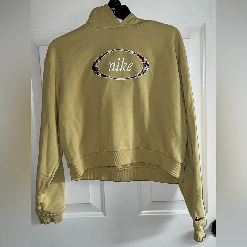 Womens Cropped Nike Hoodie